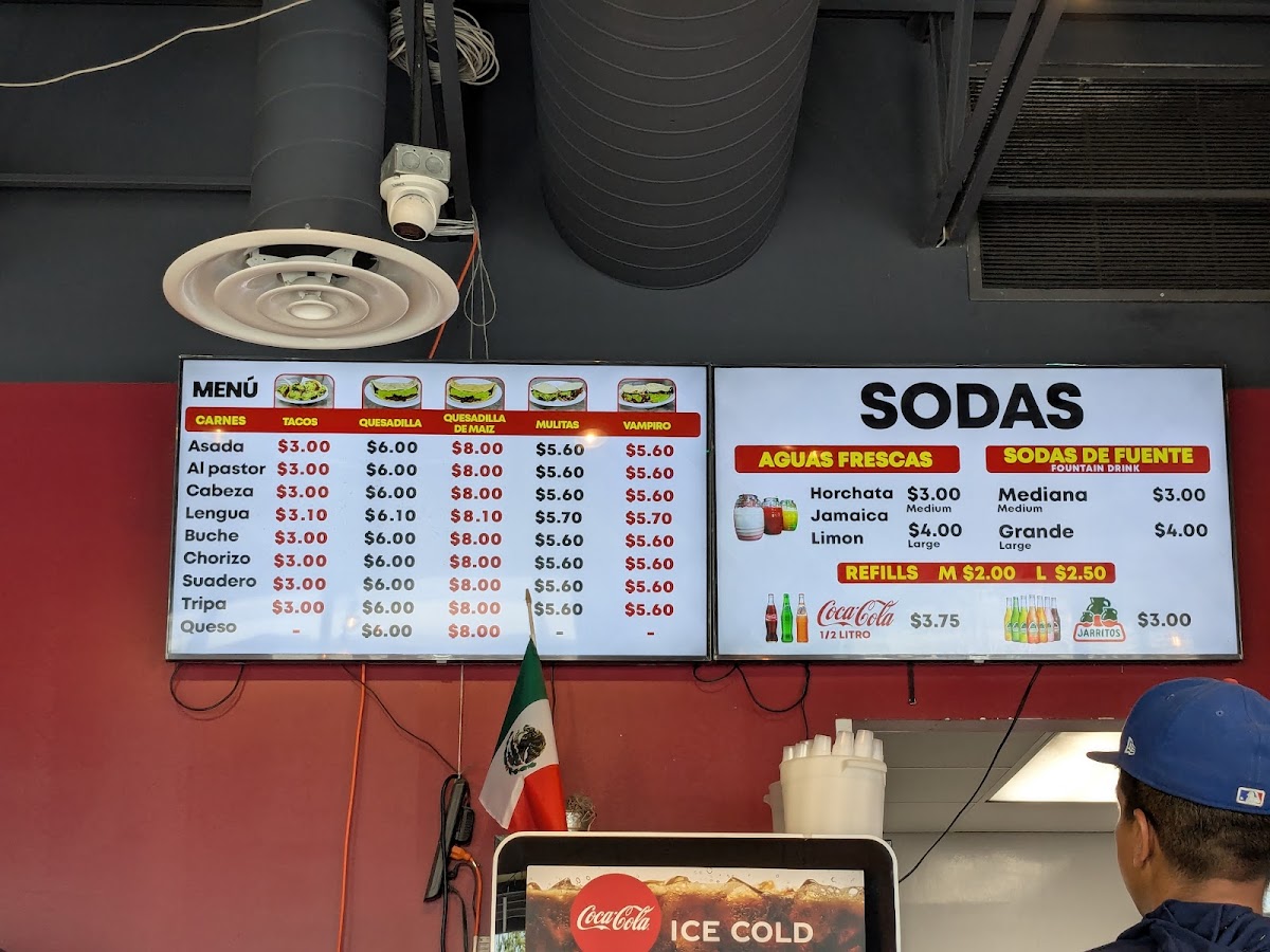 Tacos Lopez Tijuana Style Menu - Image 2